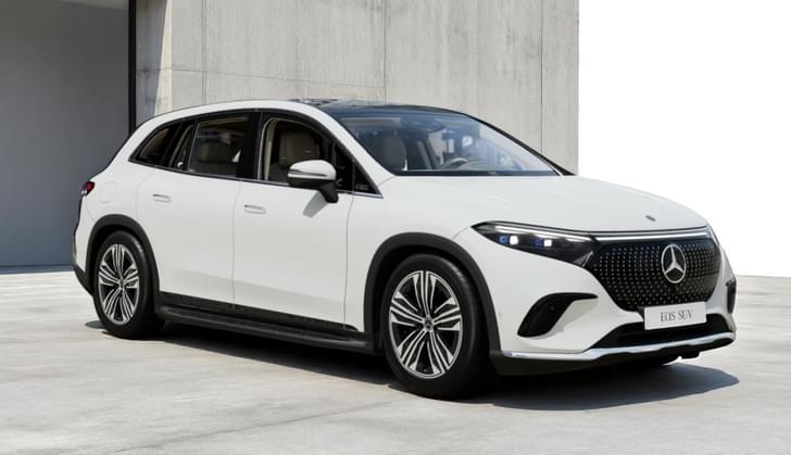 Mercedes Benz Eqs Suv Color Polar White